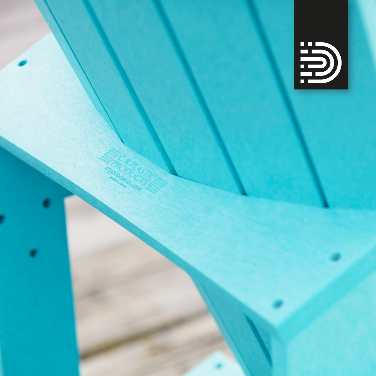  C01 Classic Adirondack Chair - aqua 11