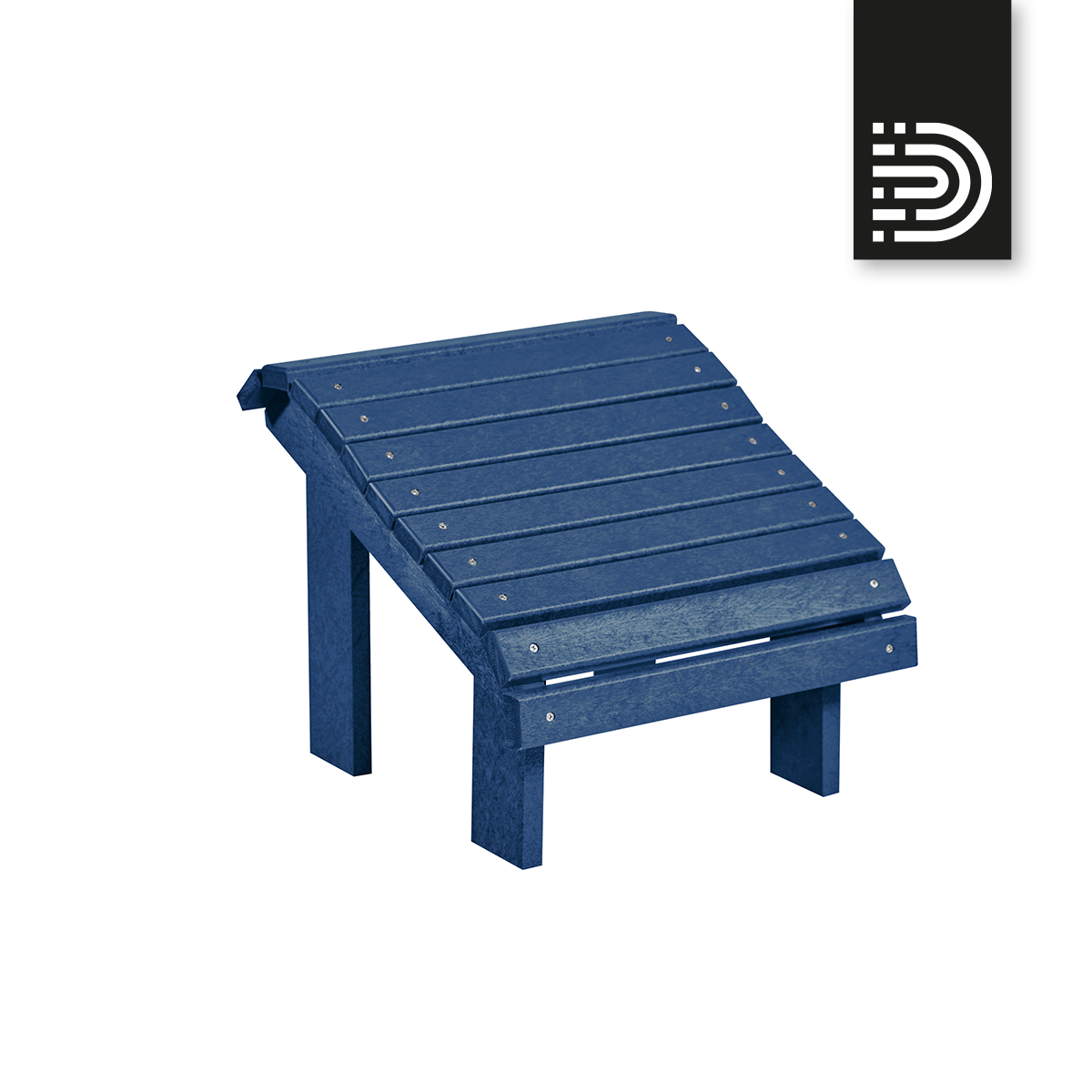F04-20 Premium Footstool - navy