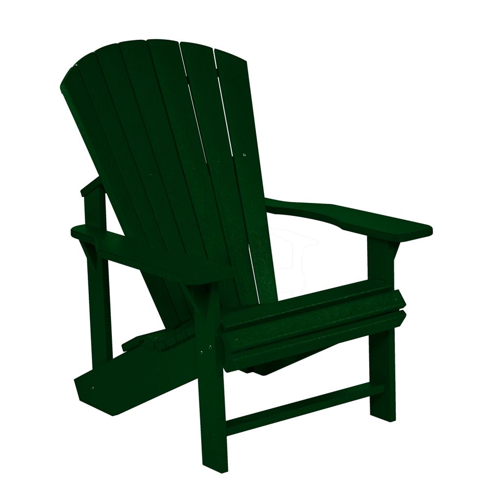  C01 Classic Adirondack Chair - Forest Green 06