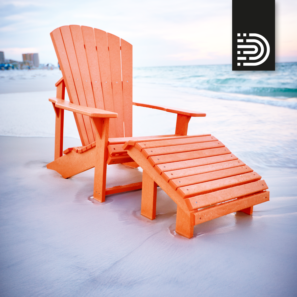  C01 Classic Adirondack Chair - orange 13