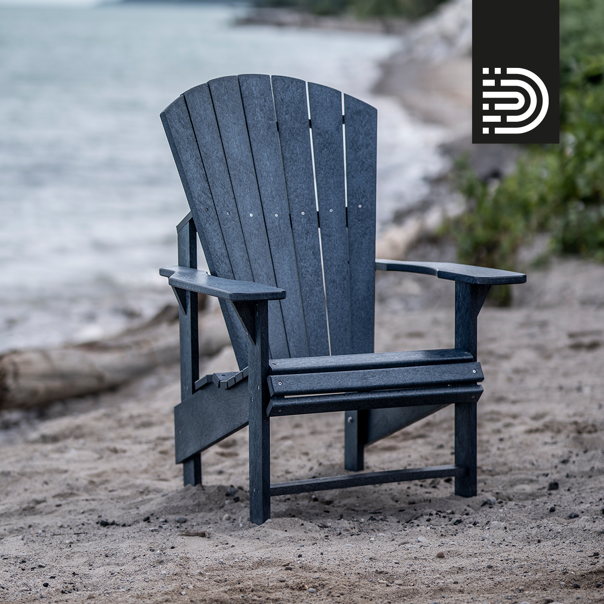 C03 Upright Adirondack Chair - navy 20