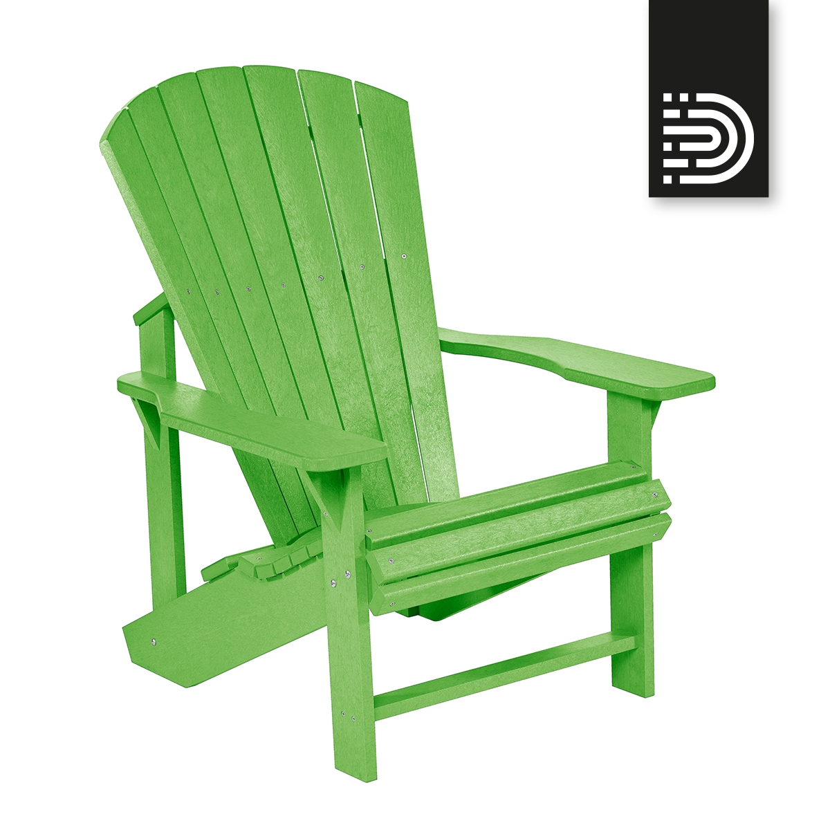  C01 Classic Adirondack Chair - kiwi green 17